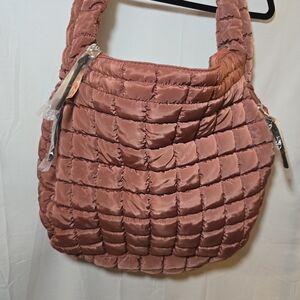 Free People Movement Quilted Carry all Shoulder Bag Purse